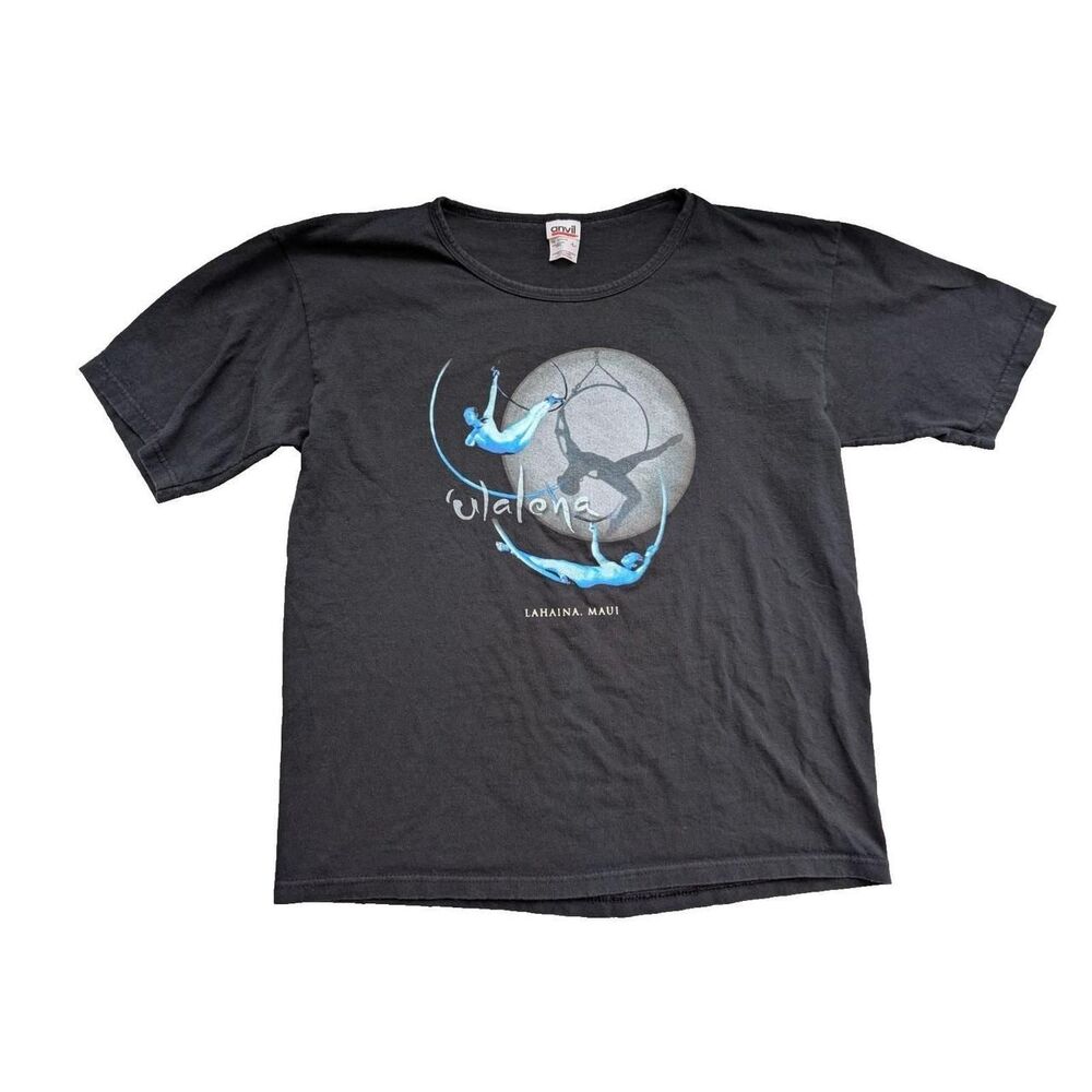 Anvil Men's Black T-shirt